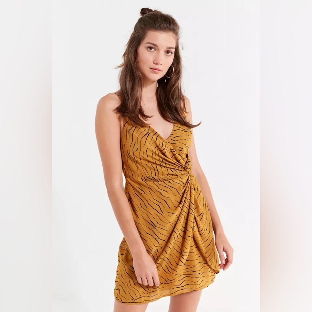 Urban Outfitters Mustard Mini Dress